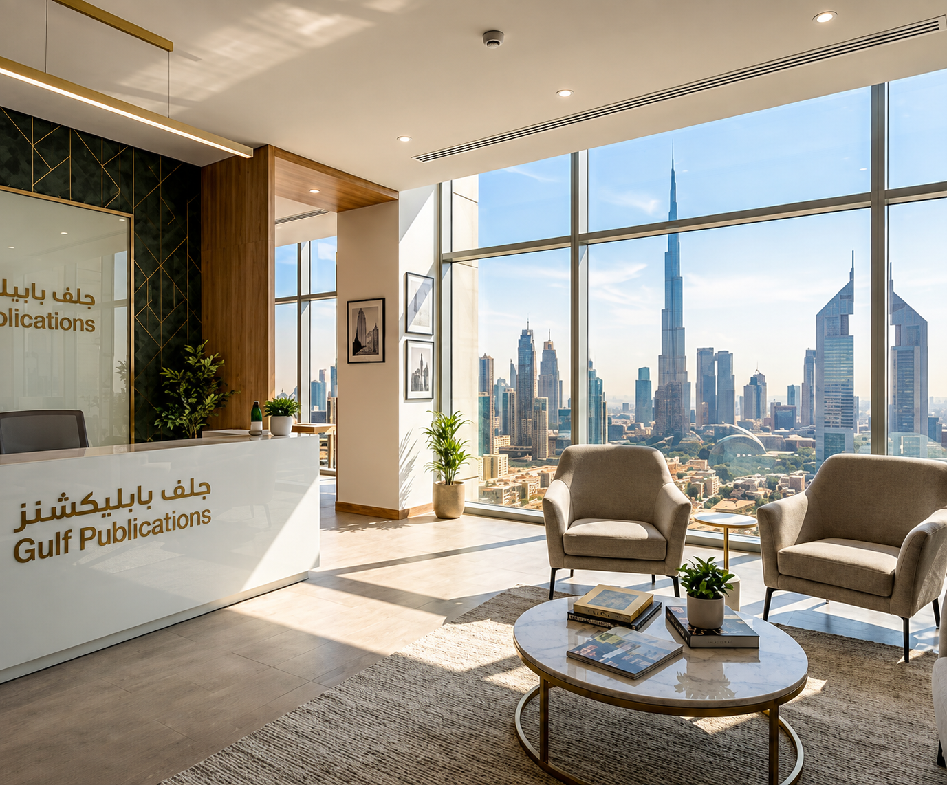 Gulf Publications office reception